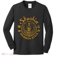 Shaolin Drunken Style Kung Fu Martial Arts Kids Long Sleeve Shirt thumb 0