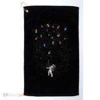 Space Diabolo Golf Towel thumb 0