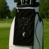 Space Diabolo Golf Towel thumb 2