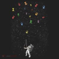 Space Diabolo Golf Towel thumb 3