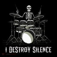 Skeleton Drummer Skull Drum Set Metal Rock Band Coaster thumb 2