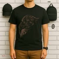 Sweet Dog Sleeping On Moon T-Shirt thumb 6