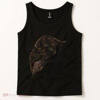 Sweet Dog Sleeping On Moon Tank Top thumb 2