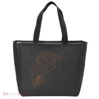 Sweet Dog Sleeping On Moon Tote Bag thumb 0