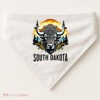 South Dakota USA-Made Doggie Bandana thumb 0