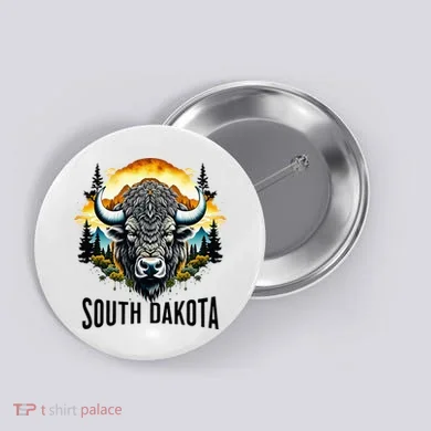 South Dakota Button