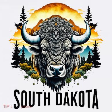 South Dakota Tote Bag