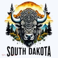 South Dakota Ornament thumb 1