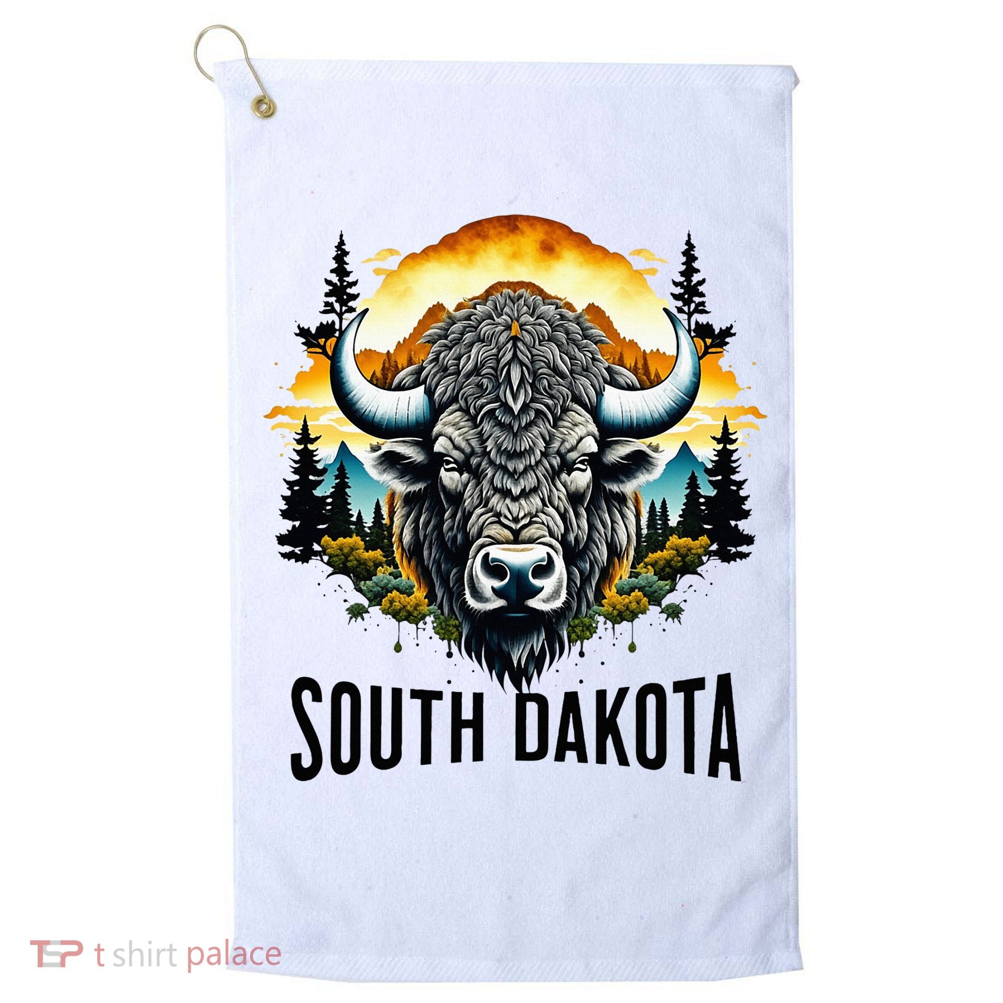 South Dakota Golf Towel