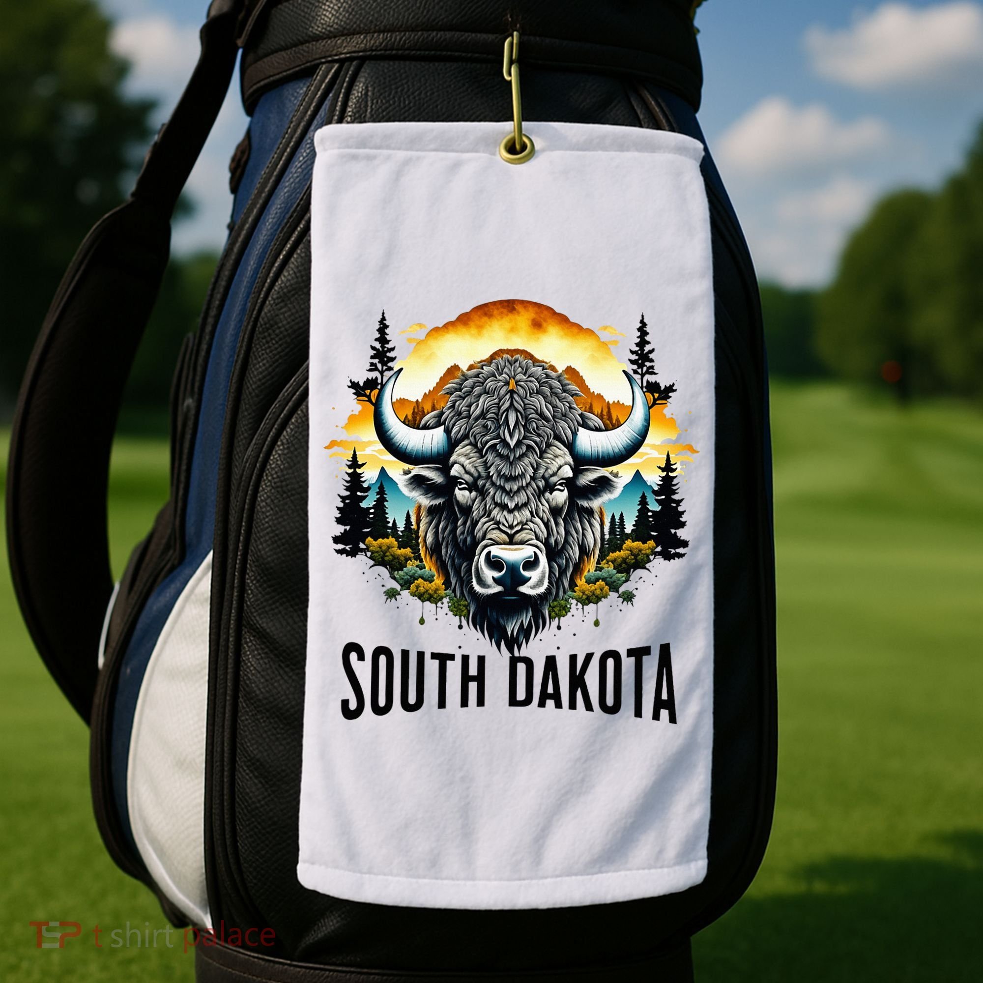 South Dakota Golf Towel