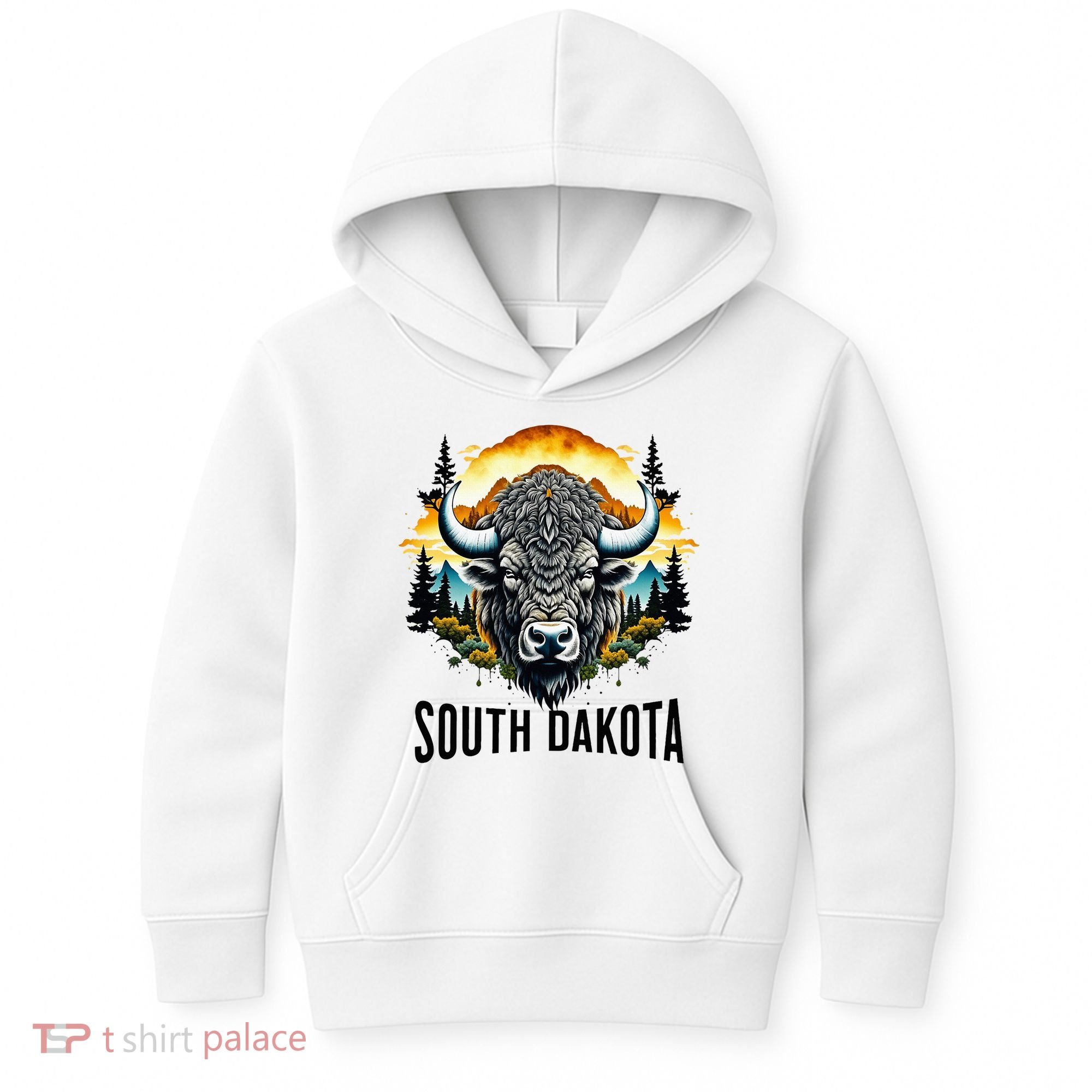 South Dakota Kids Hoodie