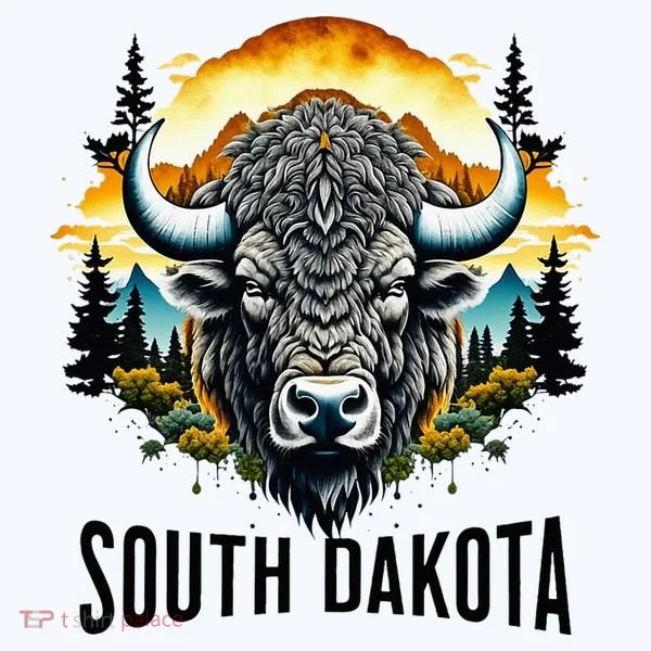South Dakota Kids Long Sleeve Shirt