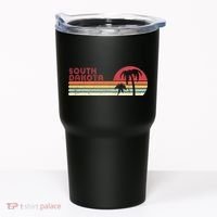 South Dakota Shirt. Retro Style SD, USA Tumbler thumb 0