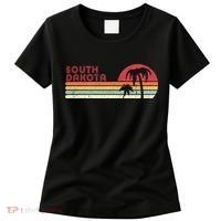 South Dakota Shirt. Retro Style SD, USA Women's T-Shirt thumb 0