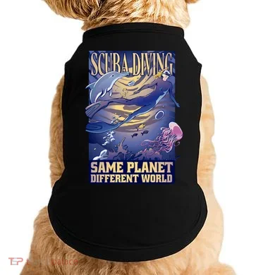 Scuba Diving Same Planet Different World Doggie Tank