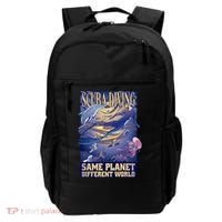 Scuba Diving Same Planet Different World Backpack thumb 0