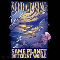 Scuba Diving Same Planet Different World Coffee Mug thumb 5