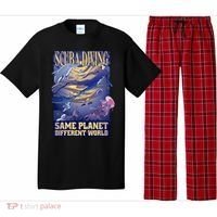 Scuba Diving Same Planet Different World Pajama Set thumb 0