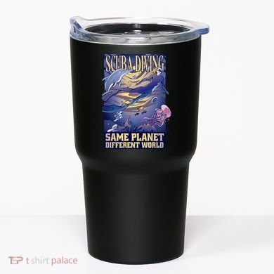 Scuba Diving Same Planet Different World Tumbler