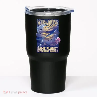Scuba Diving Same Planet Different World Tumbler