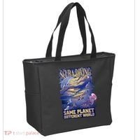 Scuba Diving Same Planet Different World Tote Bag thumb 2