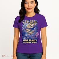Scuba Diving Same Planet Different World Women's T-Shirt thumb 4