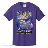 Scuba Diving Same Planet Different World Kids T-Shirt thumb 0