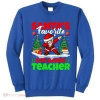 Santa Dabbing Santas Favorite 6Th Grade Teacher Christmas Gift Sweatshirt thumb 0
