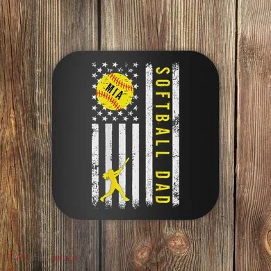 Softball Dad Coaster