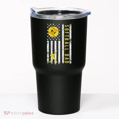 Softball Dad Tumbler