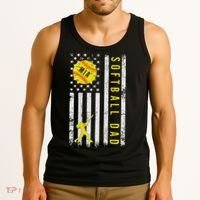 Softball Dad Tank Top thumb 3