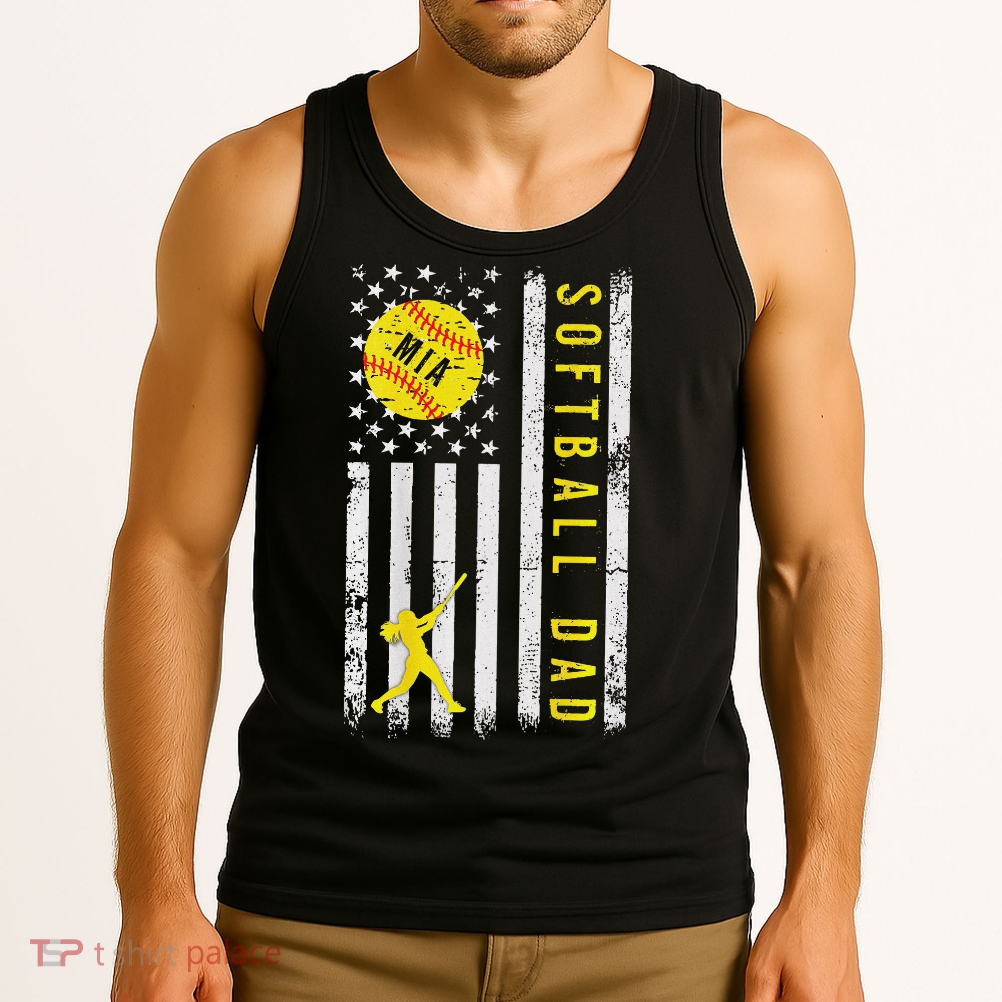 Softball Dad Tank Top