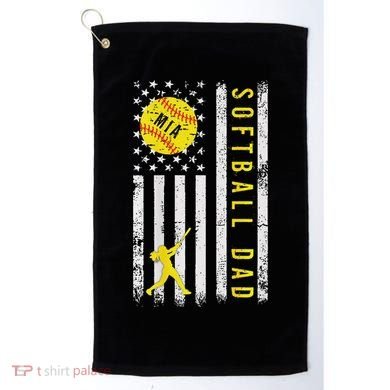 Softball Dad Golf Towel