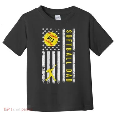 Softball Dad Toddler T-Shirt