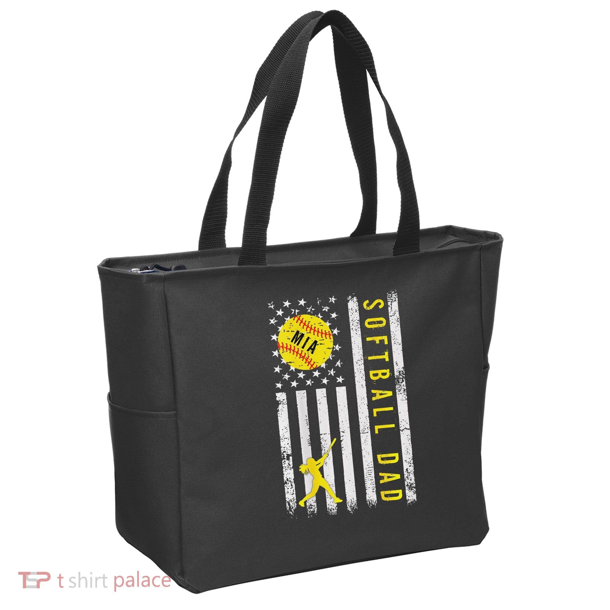 Softball Dad Tote Bag