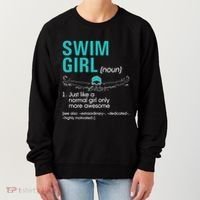Swim Definition Super Cute Swimming Swimmers Gift Women's Sweatshirt thumb 0