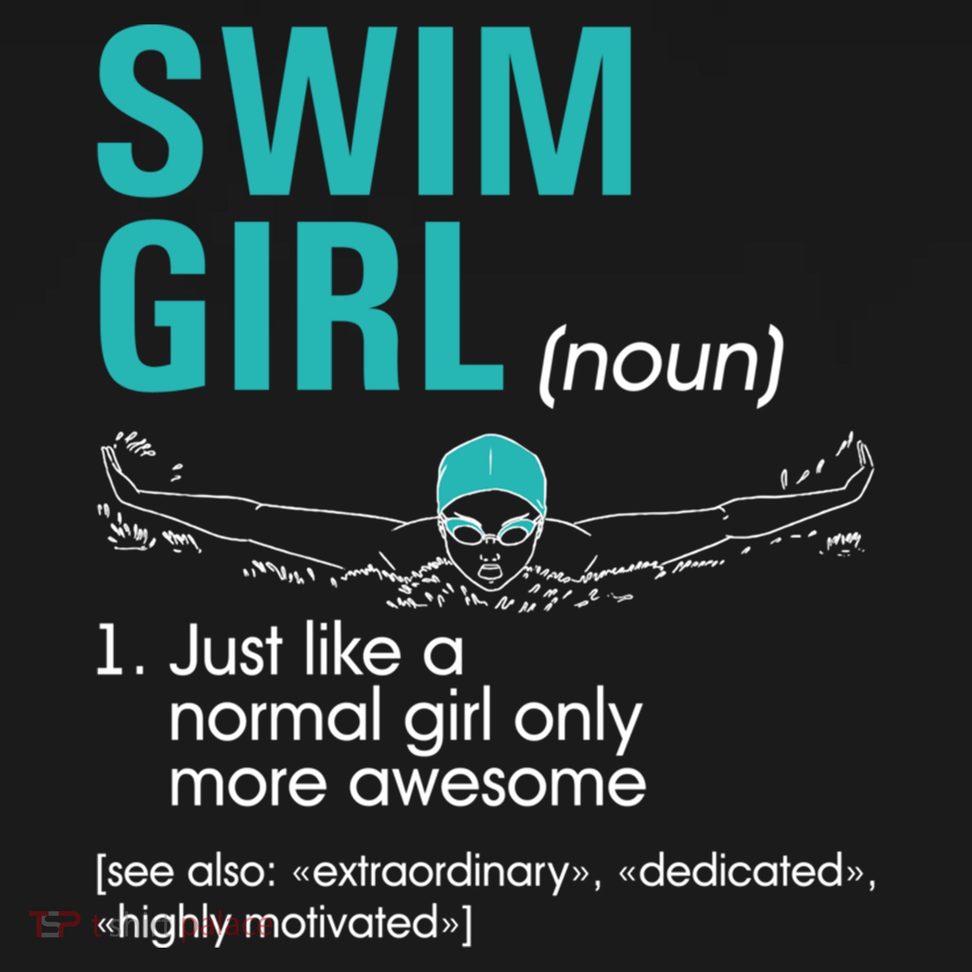 Swim Definition Super Cute Swimming Swimmers Gift Doggie Tank