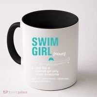 Swim Definition Super Cute Swimming Swimmers Gift Coffee Mug thumb 0