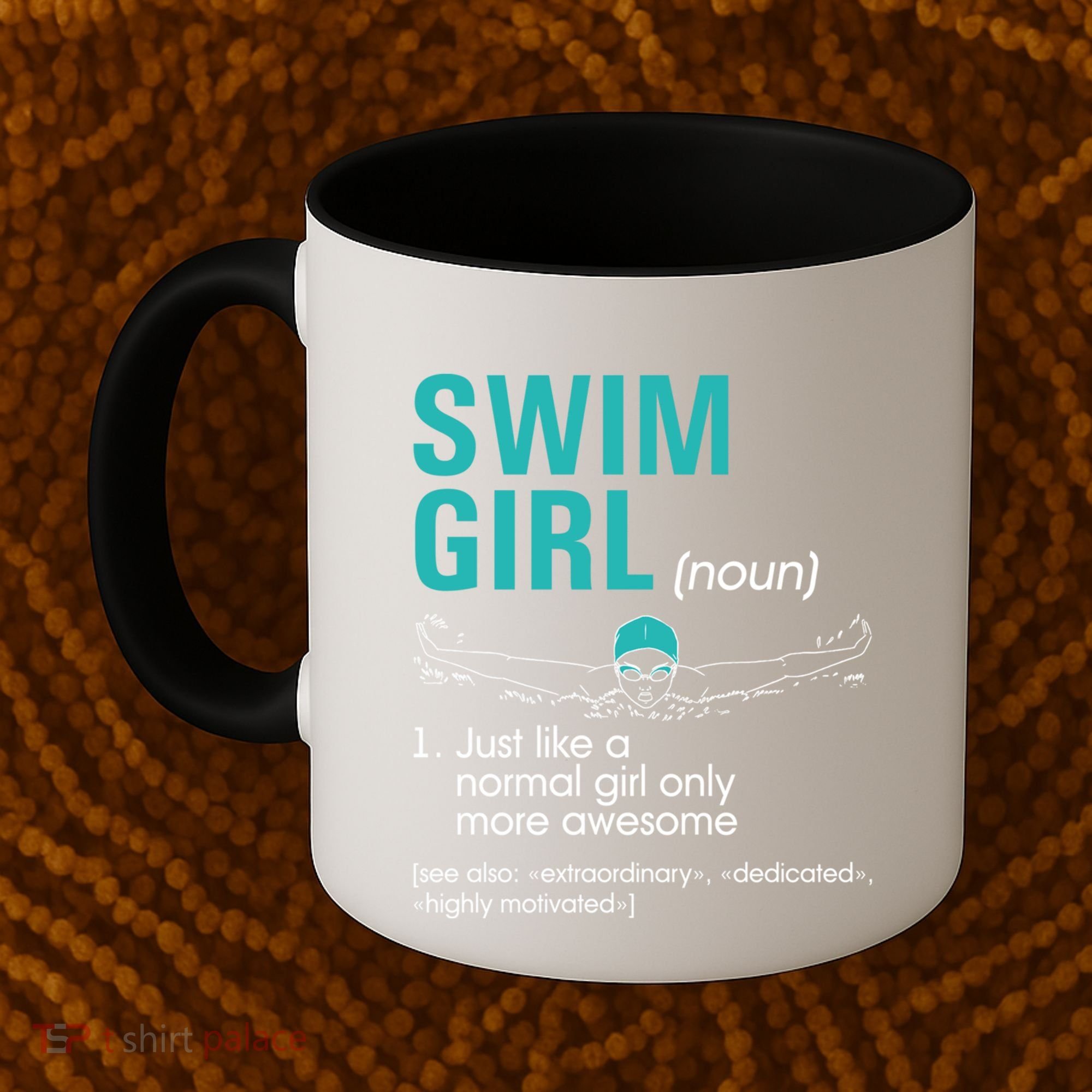 Swim Definition Super Cute Swimming Swimmers Gift Coffee Mug