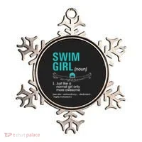 Swim Definition Super Cute Swimming Swimmers Gift Ornament thumb 0