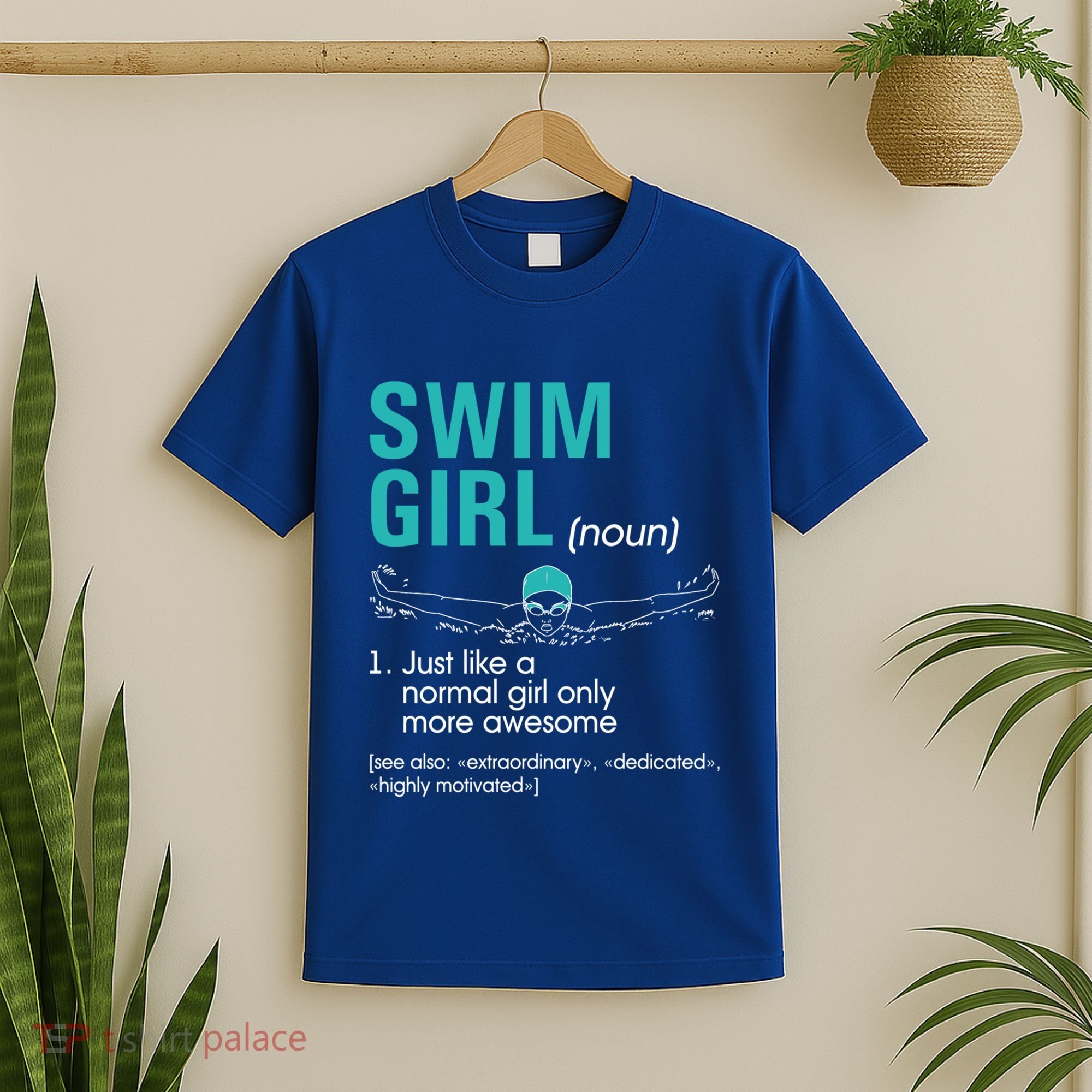 Swim Definition Super Cute Swimming Swimmers Gift T-Shirt