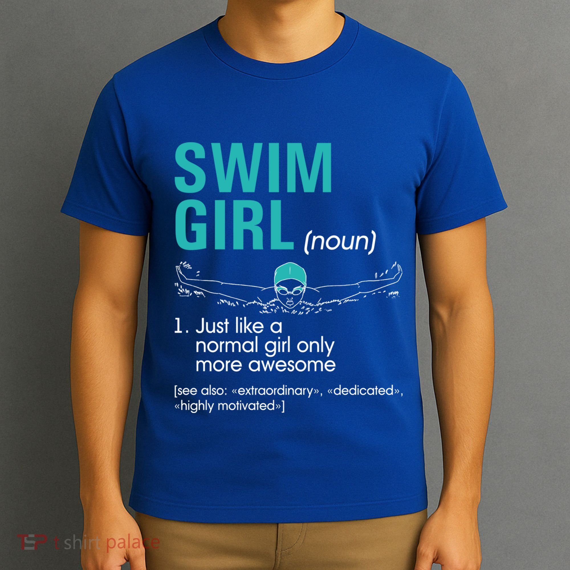 Swim Definition Super Cute Swimming Swimmers Gift T-Shirt