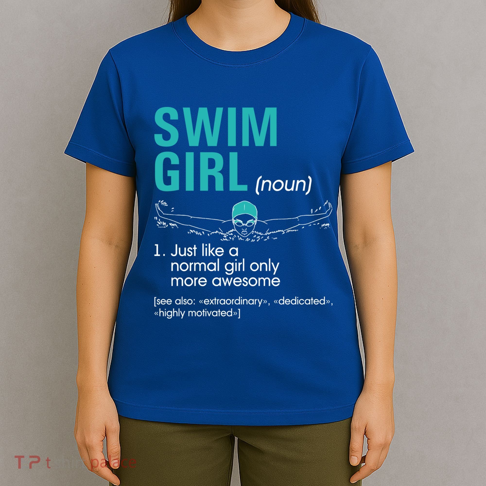 Swim Definition Super Cute Swimming Swimmers Gift T-Shirt