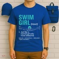 Swim Definition Super Cute Swimming Swimmers Gift T-Shirt thumb 6
