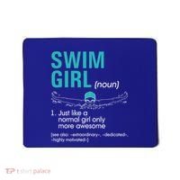 Swim Definition Super Cute Swimming Swimmers Gift Mousepad thumb 0