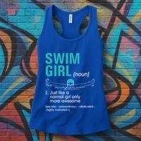 Swim Definition Super Cute Swimming Swimmers Gift Women's Tank Top thumb 3