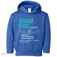 Swim Definition Super Cute Swimming Swimmers Gift Toddler Hoodie thumb 0