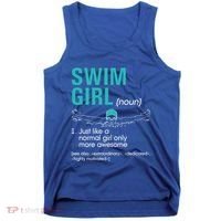 Swim Definition Super Cute Swimming Swimmers Gift Tank Top thumb 0