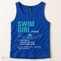 Swim Definition Super Cute Swimming Swimmers Gift Tank Top thumb 2