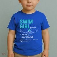 Swim Definition Super Cute Swimming Swimmers Gift Toddler T-Shirt thumb 2